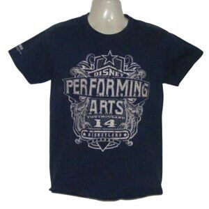 DISNEYLAND ACTORS/Performing Arts Tshirt, M, Navy Blue, SS, 2014 Event
